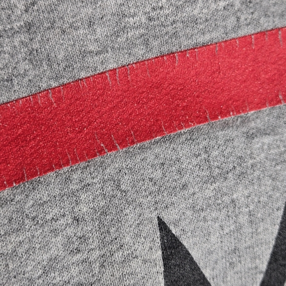 🎄 Diamond Supply Co EUC crop sweatshirt Large Ash grey - Picture 7 of 12